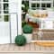 12in. UV Resistant Artificial Boxwood Ball (Indoor/Outdoor) - Set of 2